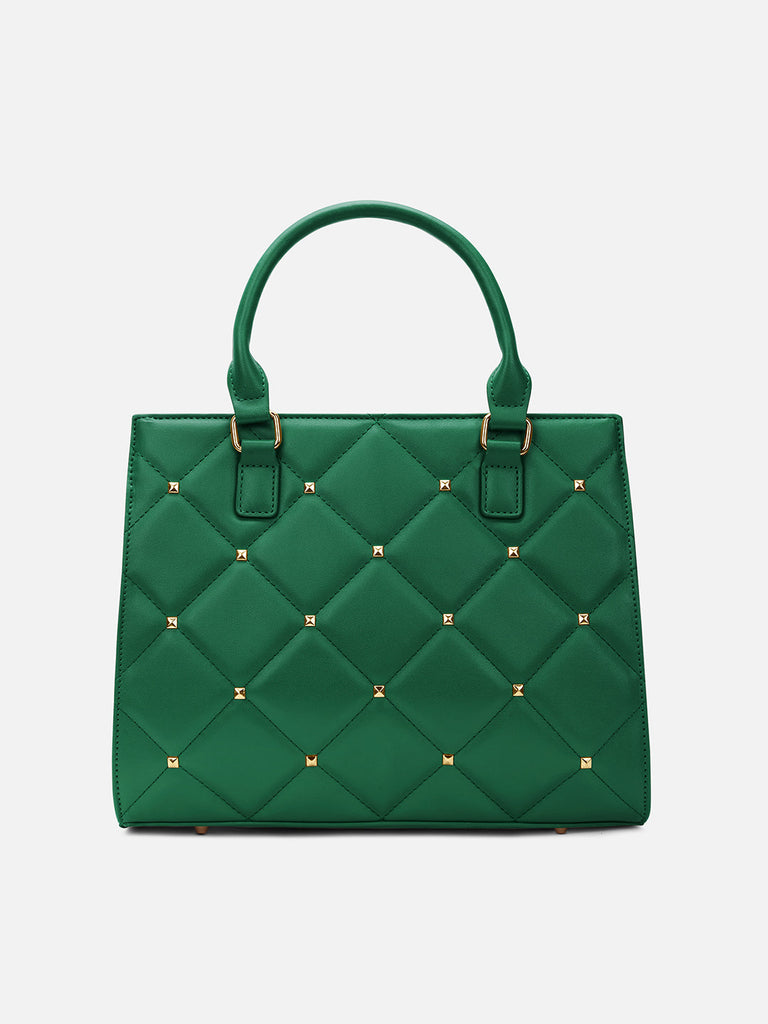 Stud Juno Medium Satchel Bag