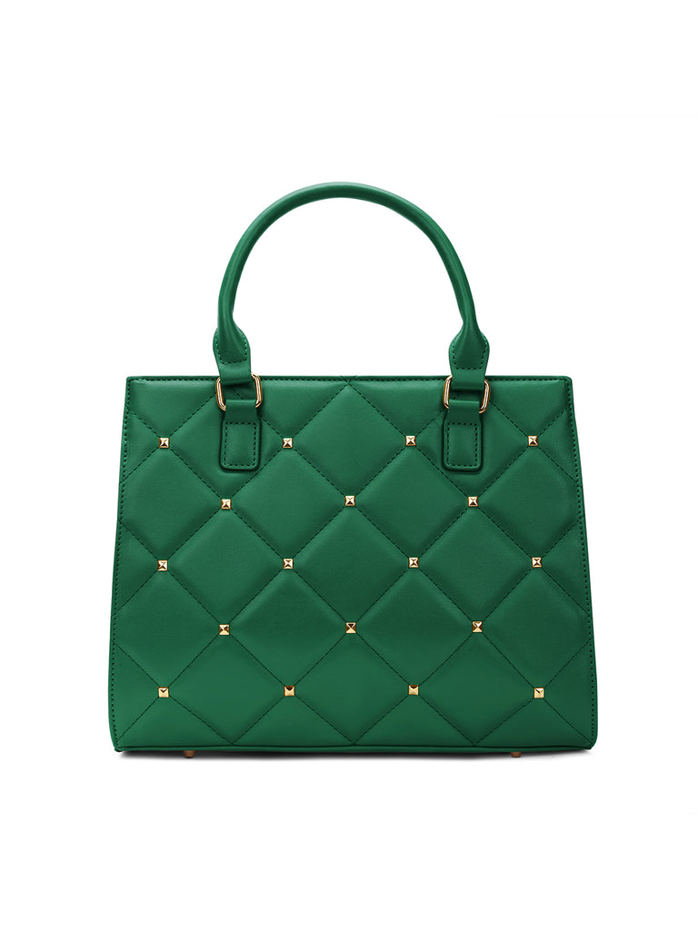 Stud Juno Medium Satchel Bag