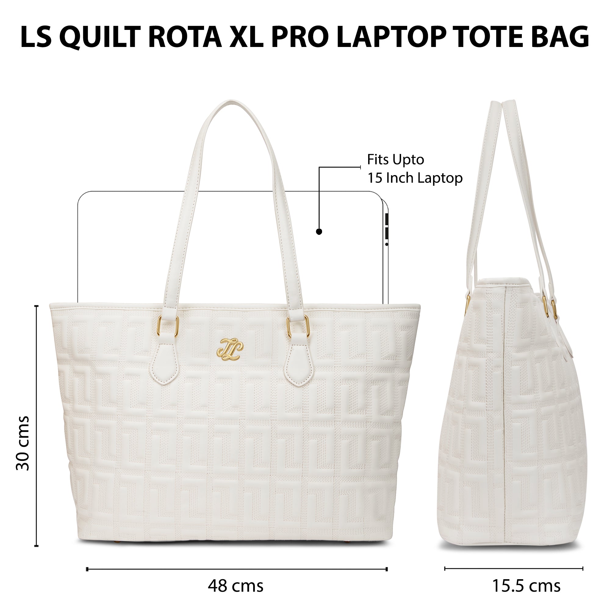 Buy Quilt Rota Extra Large Pro Handbag Blue Aura Online  Lavie World