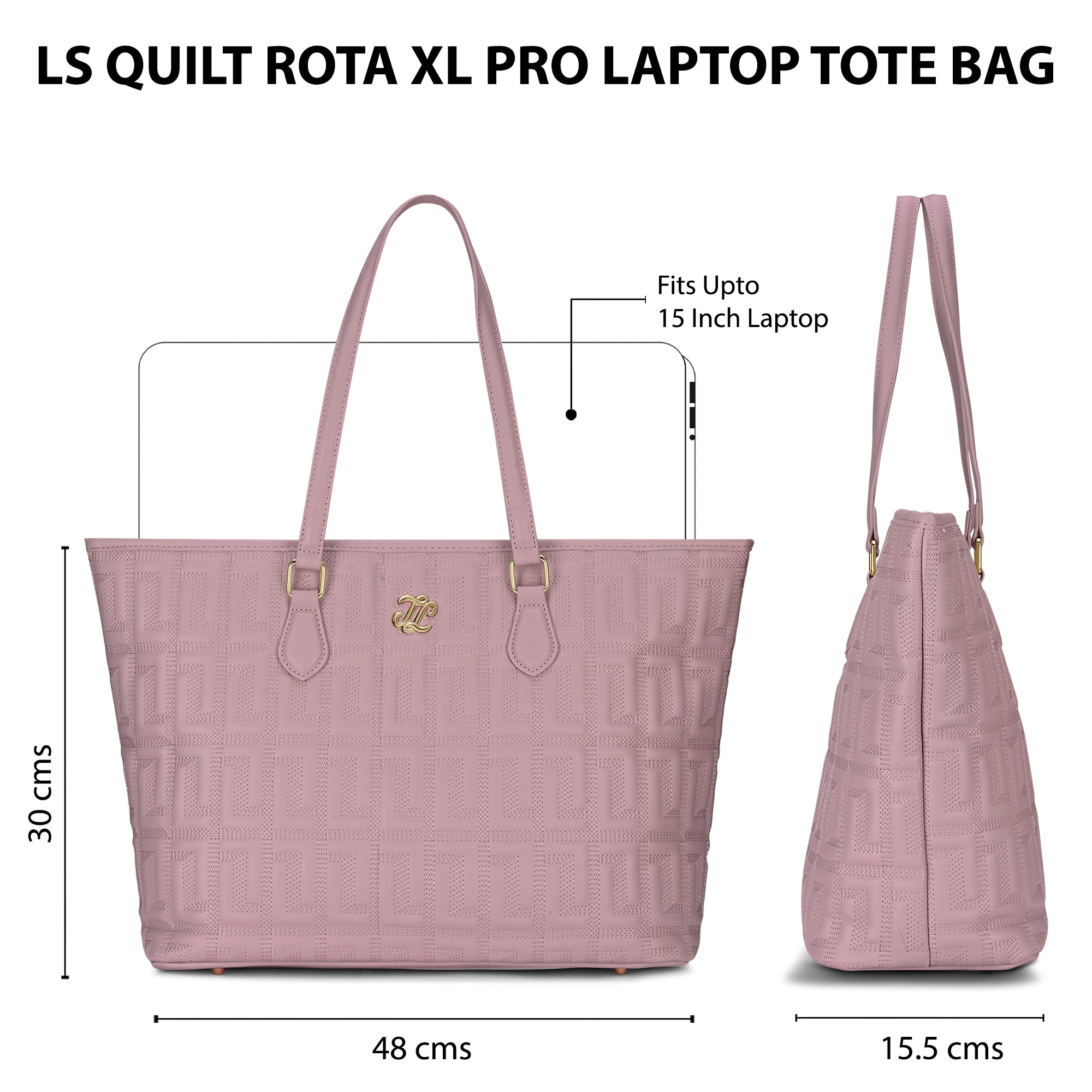 Buy Quilt Rota Extra Large Pro Handbag Blue Aura Online  Lavie World