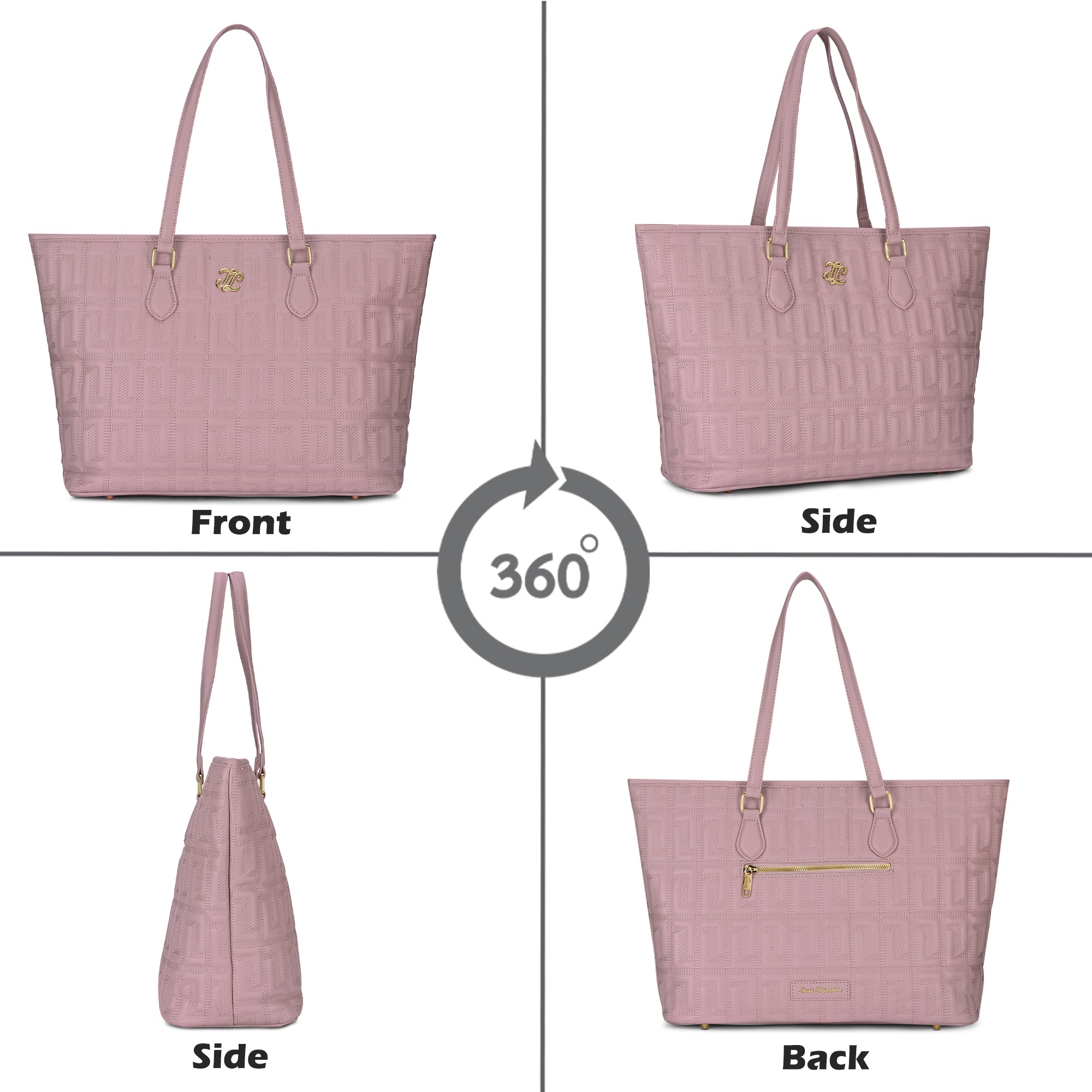 Buy Quilt Rota Extra Large Pro Handbag Blue Aura Online  Lavie World