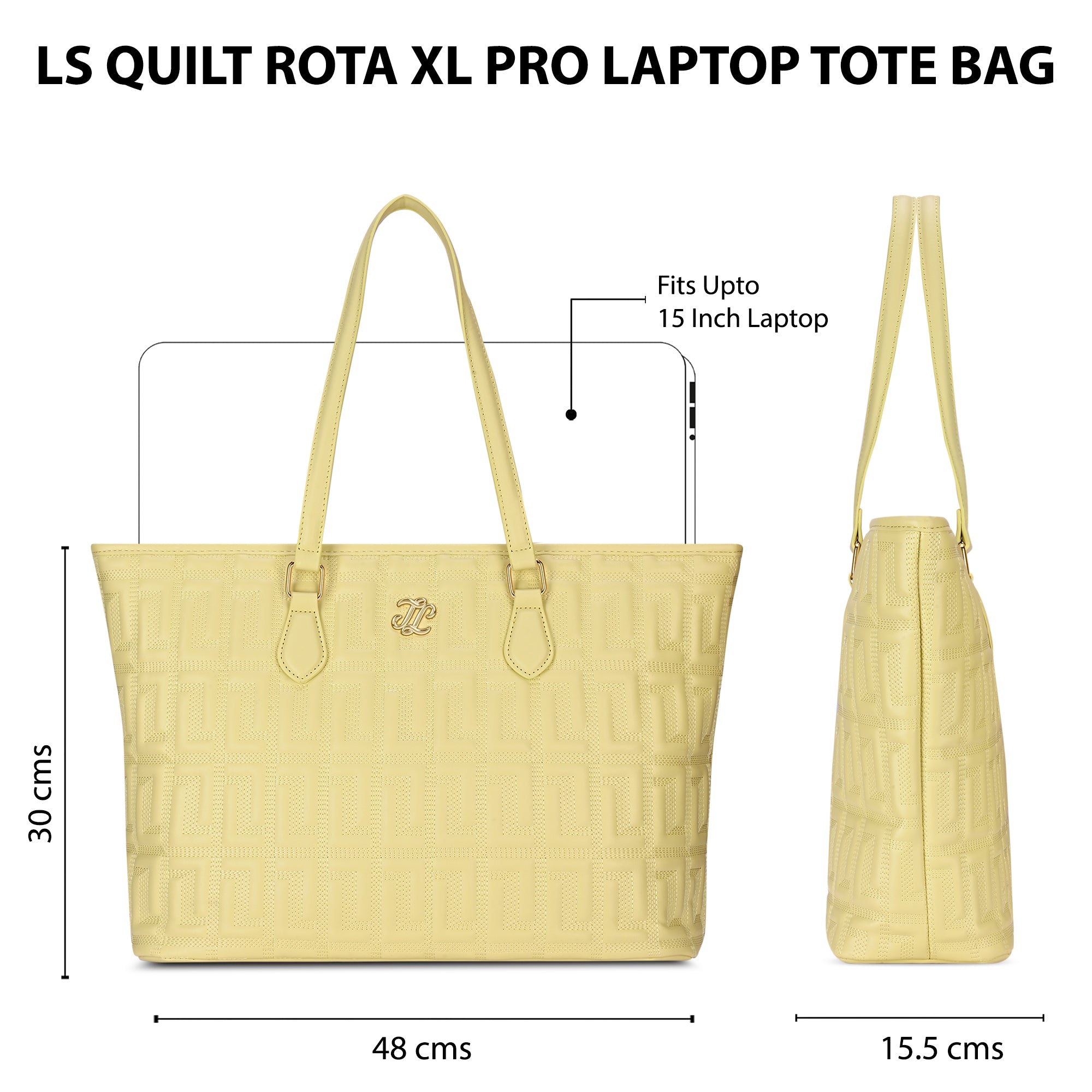 Buy Quilt Rota Extra Large Pro Handbag Blue Aura Online  Lavie World