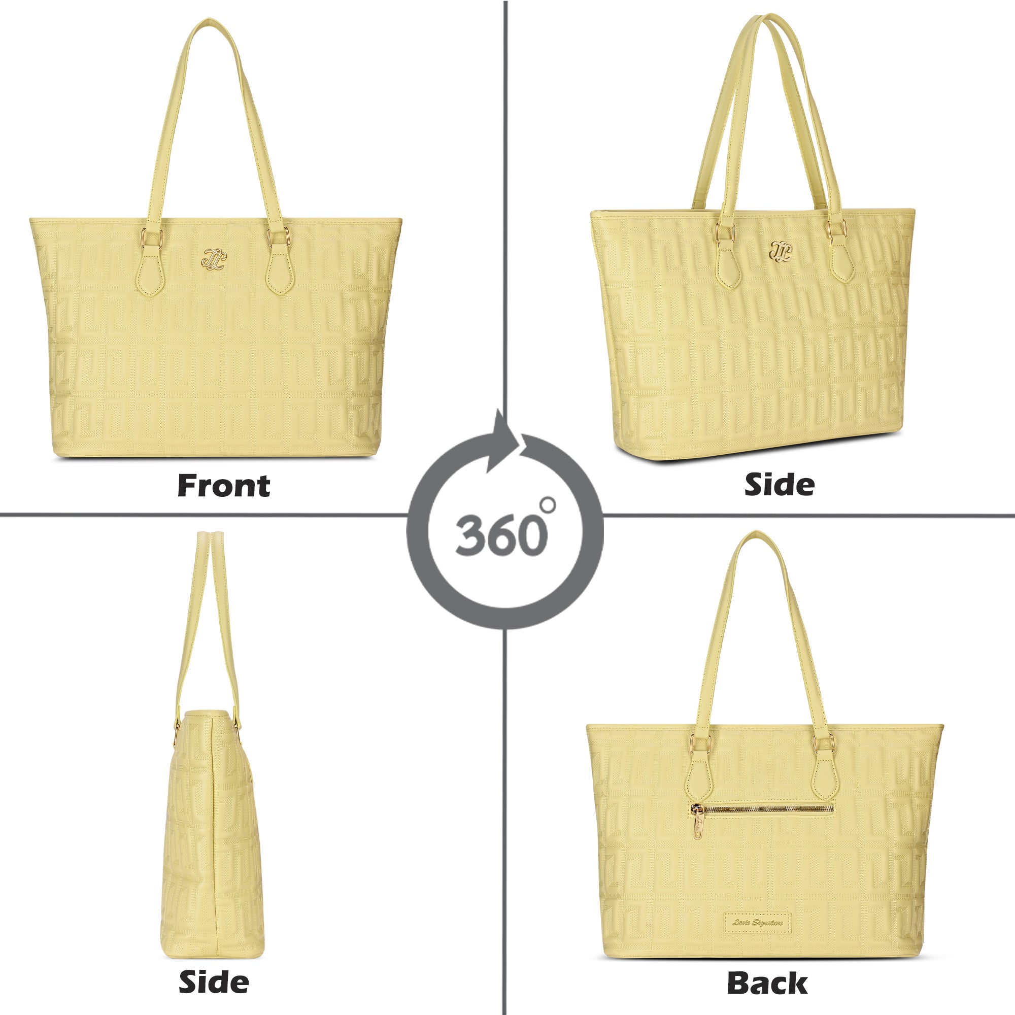 Buy Quilt Rota Extra Large Pro Handbag Blue Aura Online  Lavie World