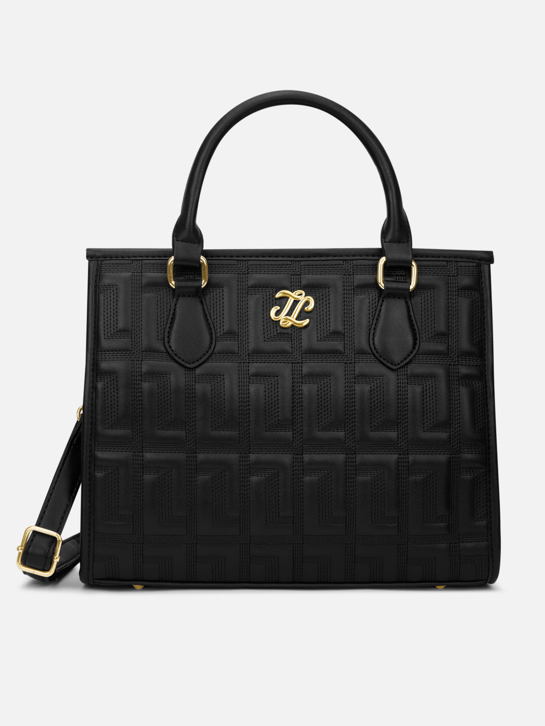 Quilt Yukon Satchel Bag 'S Ladies Handbag Black