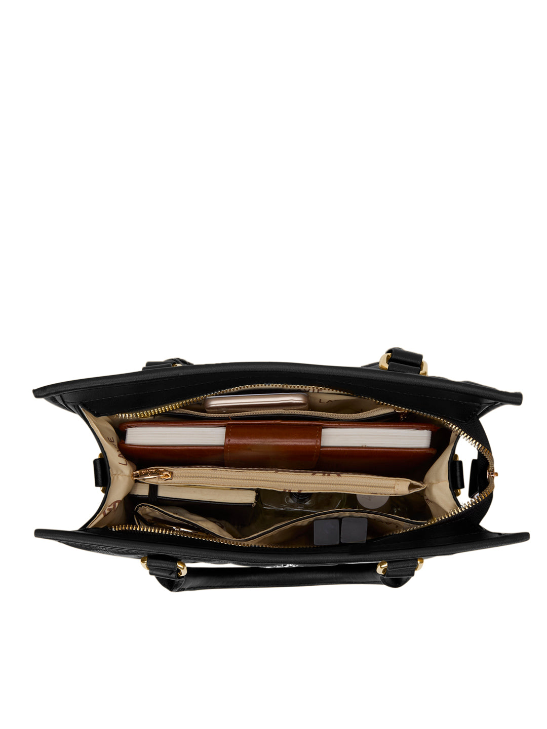 Quilt Yukon Satchel Bag 'S Ladies Handbag Black