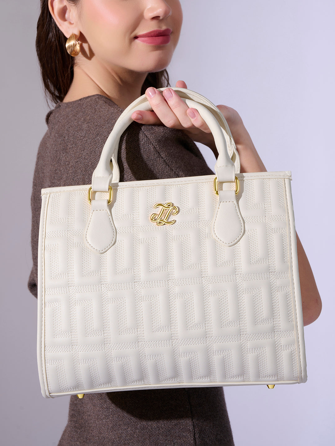 Churchill Rectagular Flap Over Frame Clutch Gold