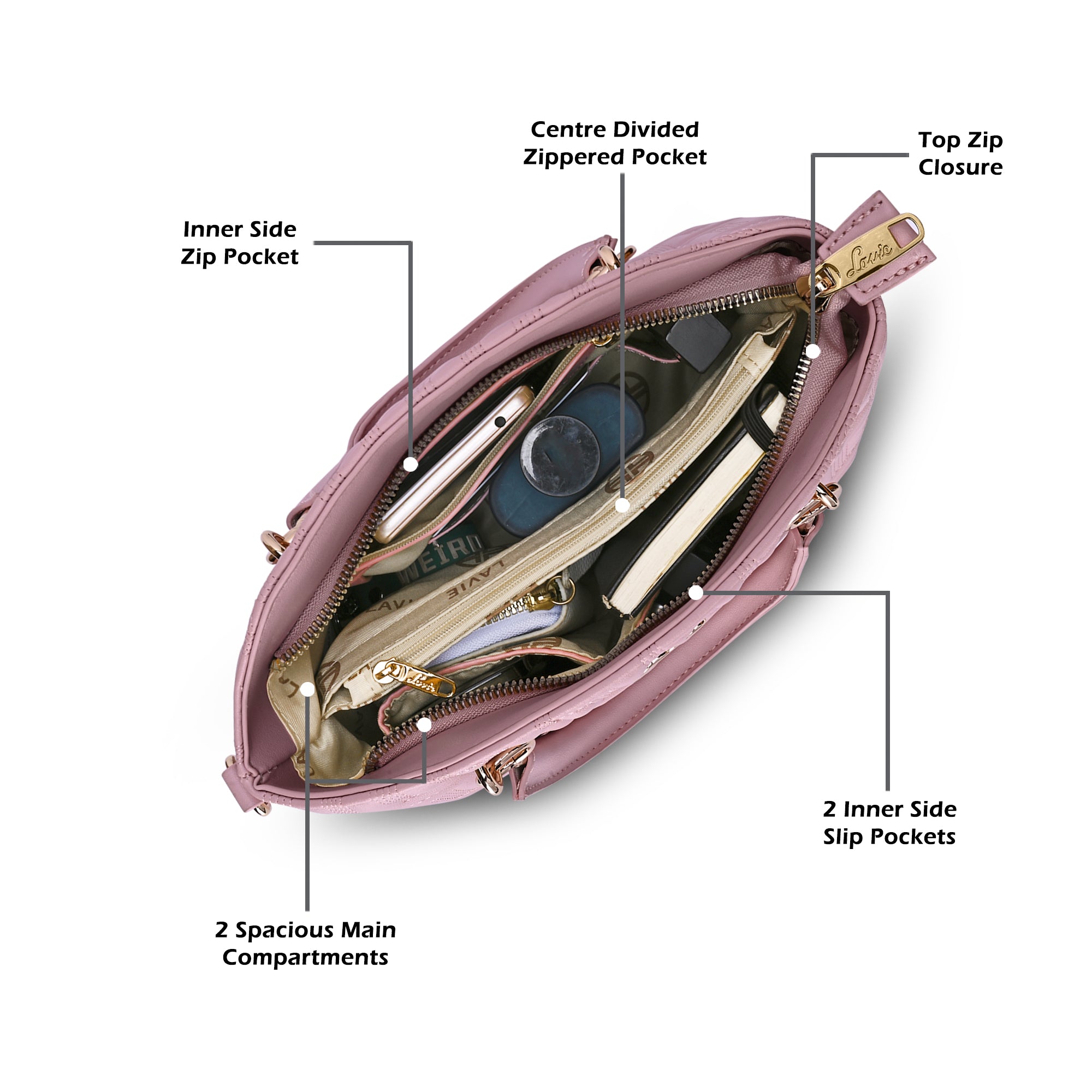 Churchill Rectagular Flap Over Frame Clutch Gold