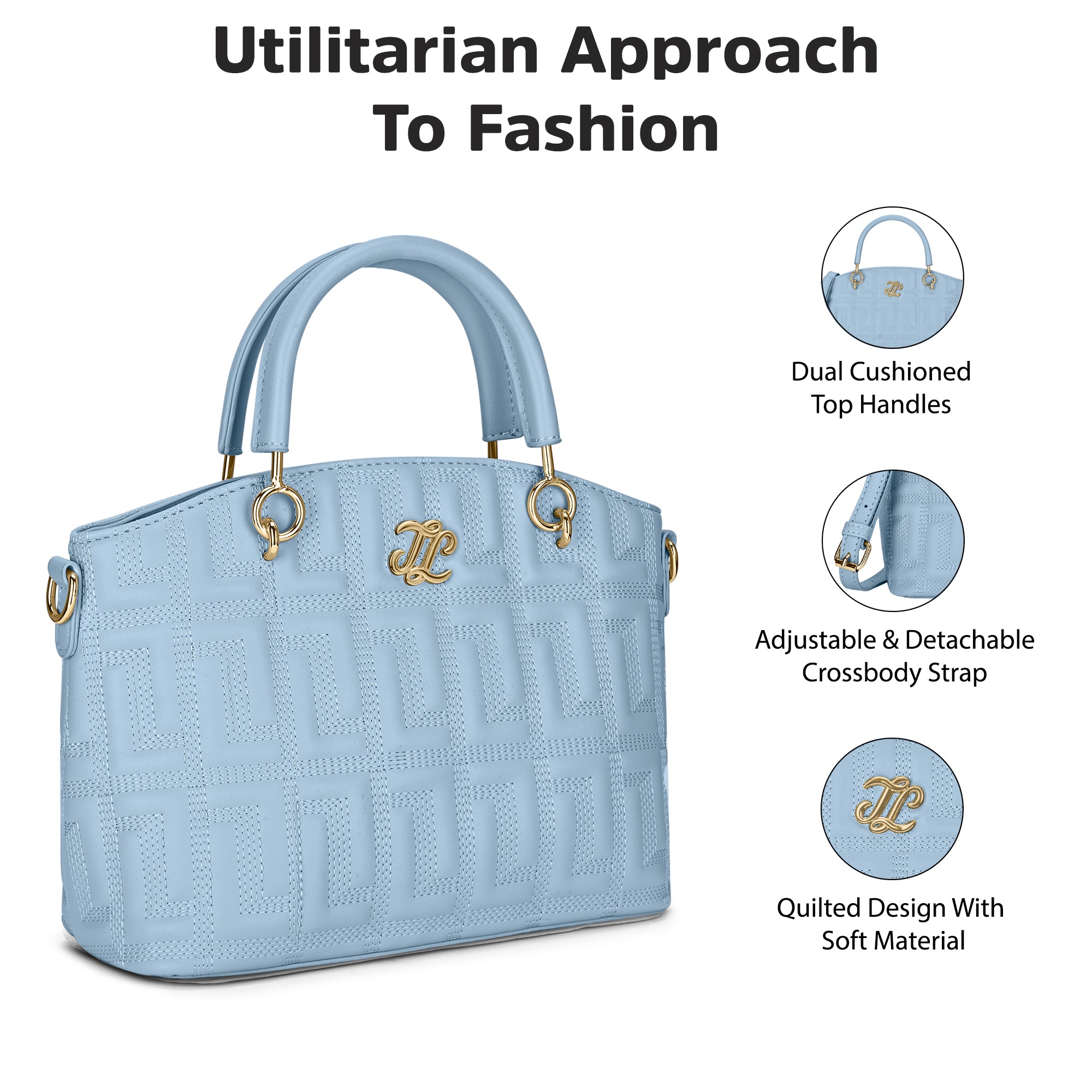 Churchill Rectagular Flap Over Frame Clutch Gold