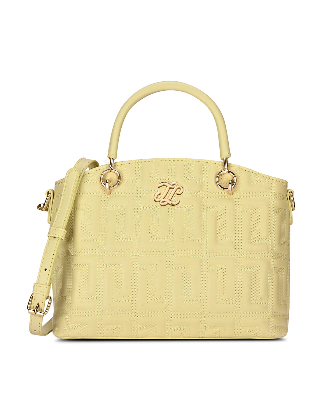 Churchill Rectagular Flap Over Frame Clutch Gold