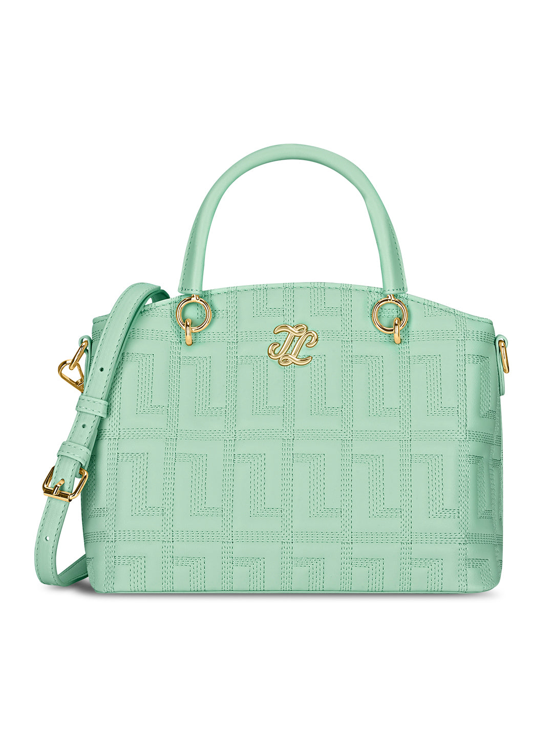 Churchill Rectagular Flap Over Frame Clutch Gold