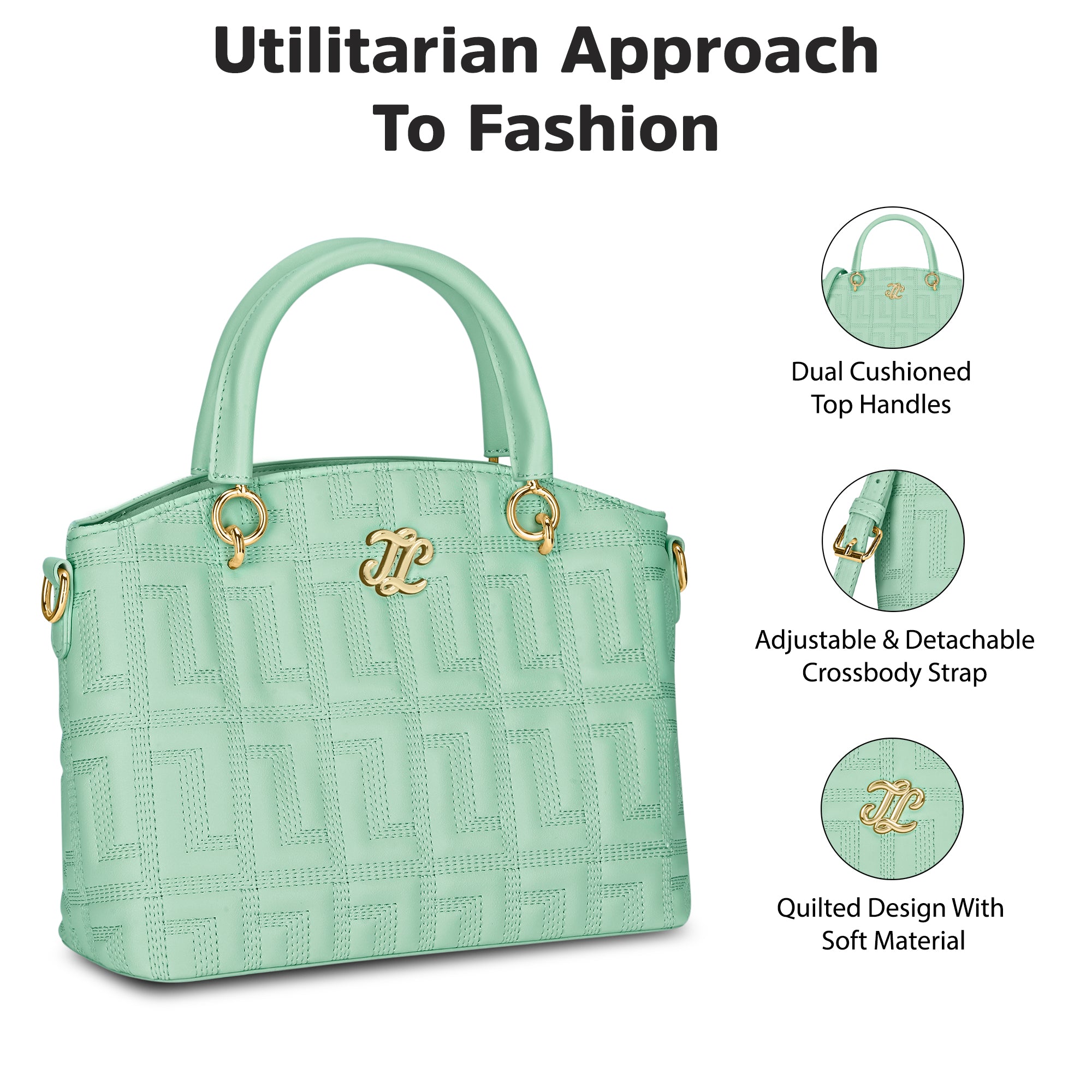Churchill Rectagular Flap Over Frame Clutch Gold