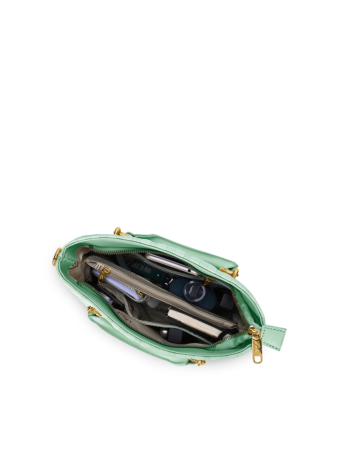 Churchill Rectagular Flap Over Frame Clutch Gold