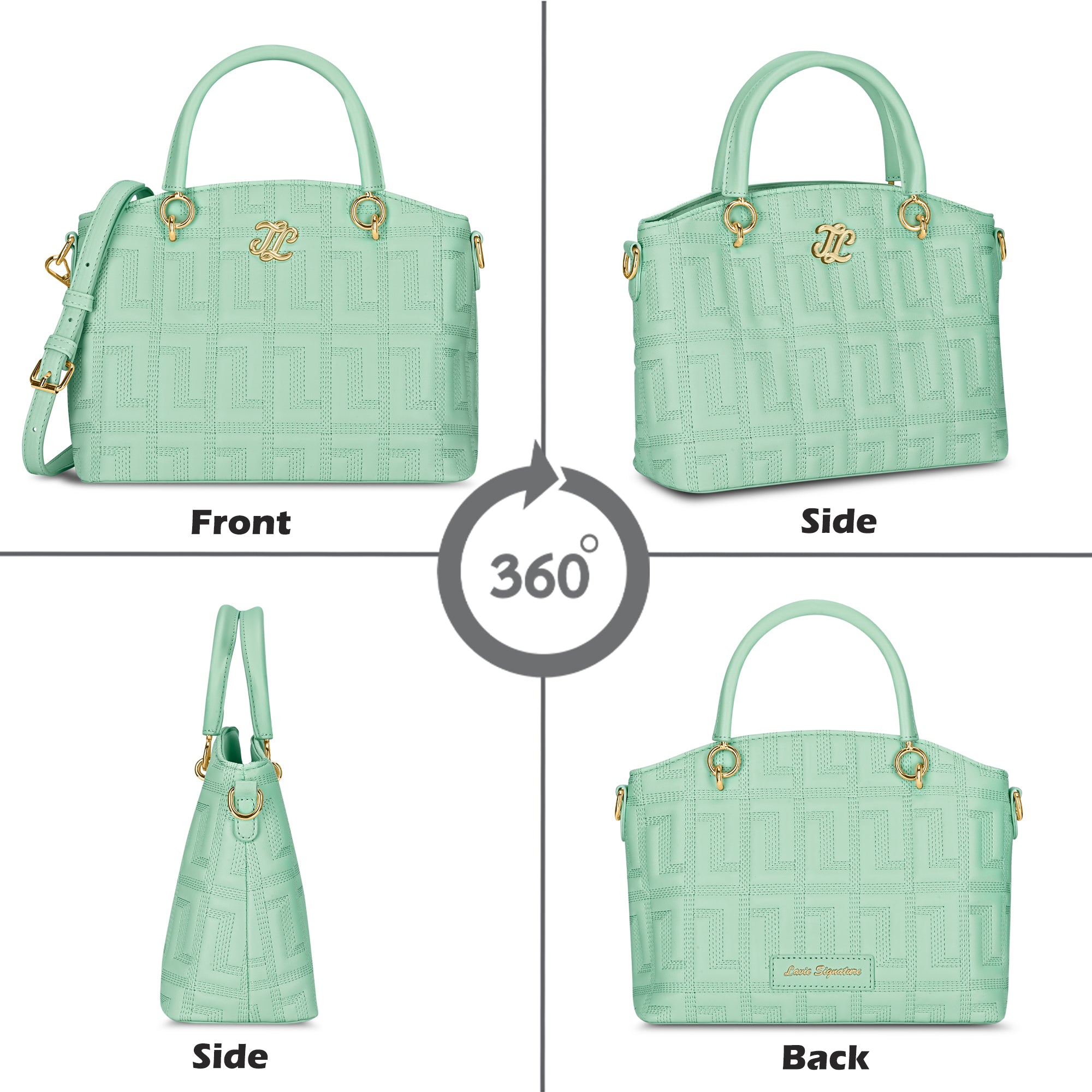 Churchill Rectagular Flap Over Frame Clutch Gold