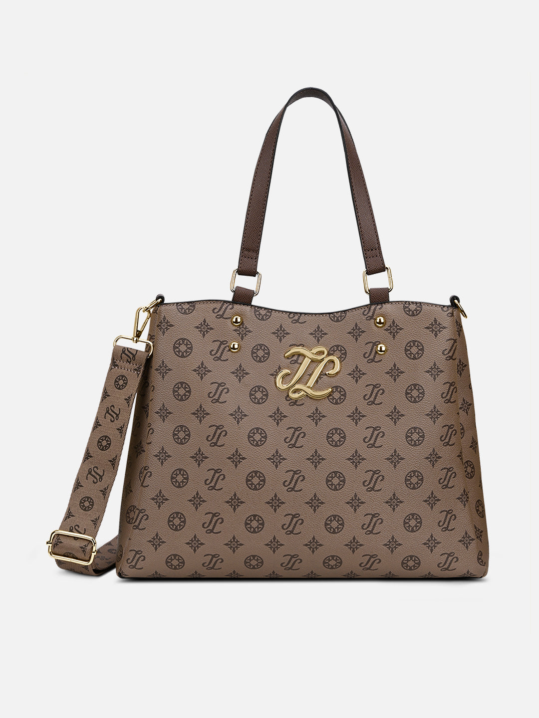 Albany 3 Comparment Medium Satchel Bag Coffee