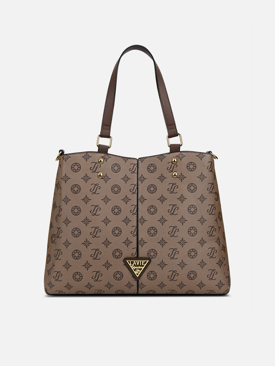 Albany 3 Comparment Medium Satchel Bag Coffee