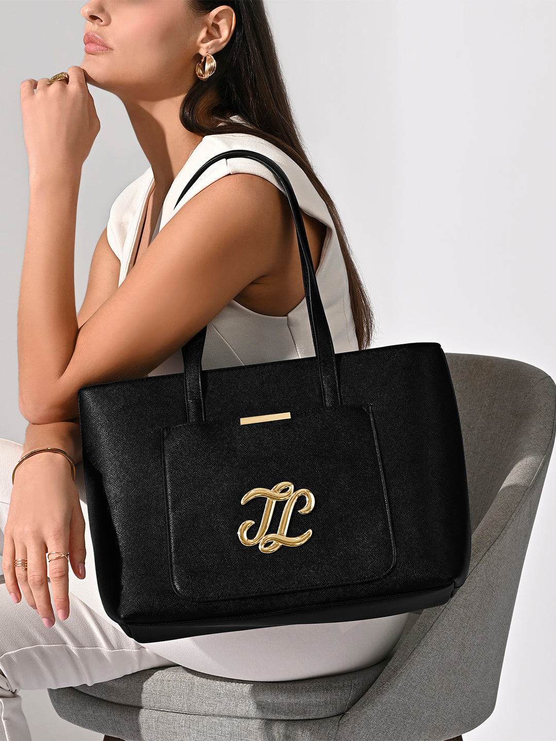 Avon Large Tote Bag Black