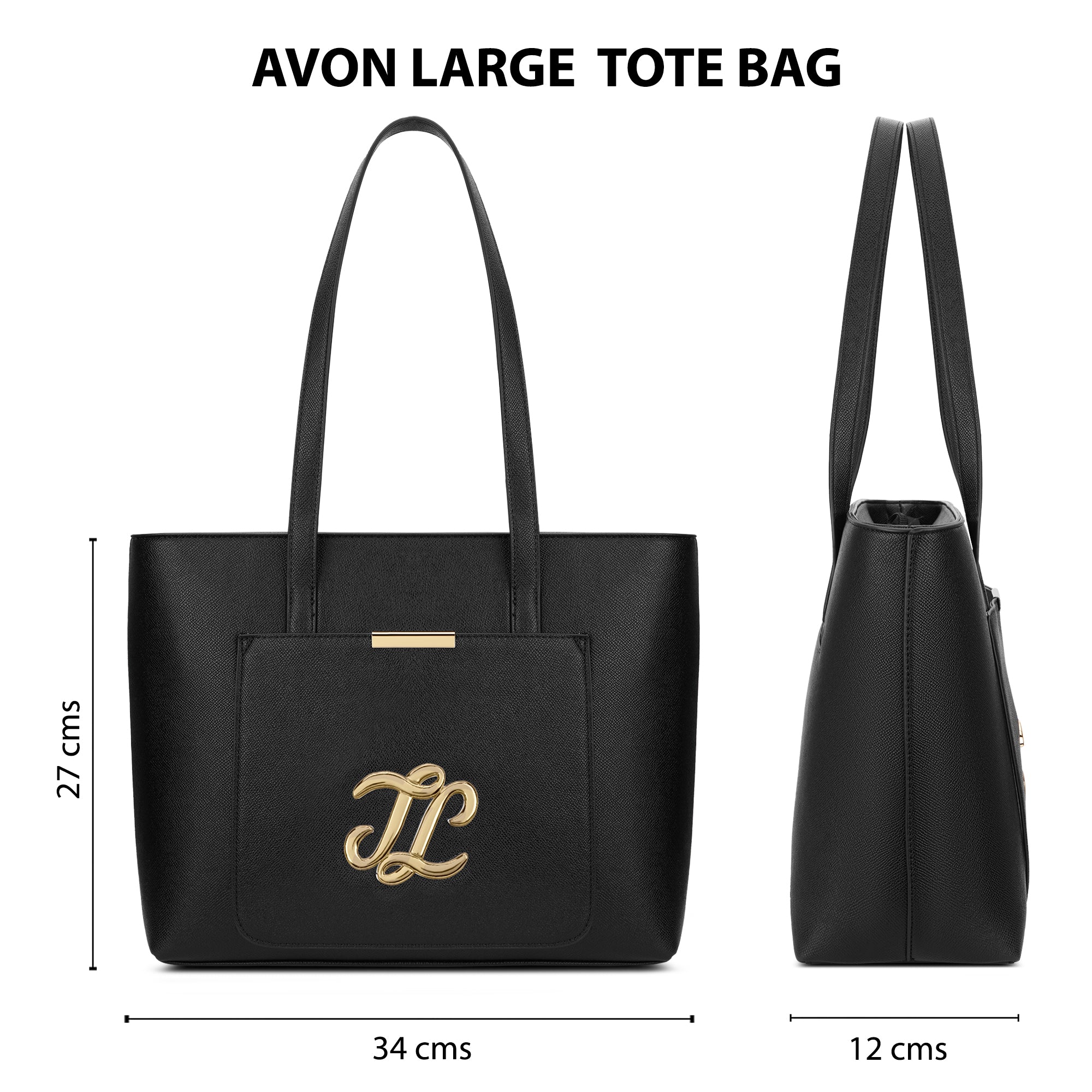Avon Large Tote Bag Black
