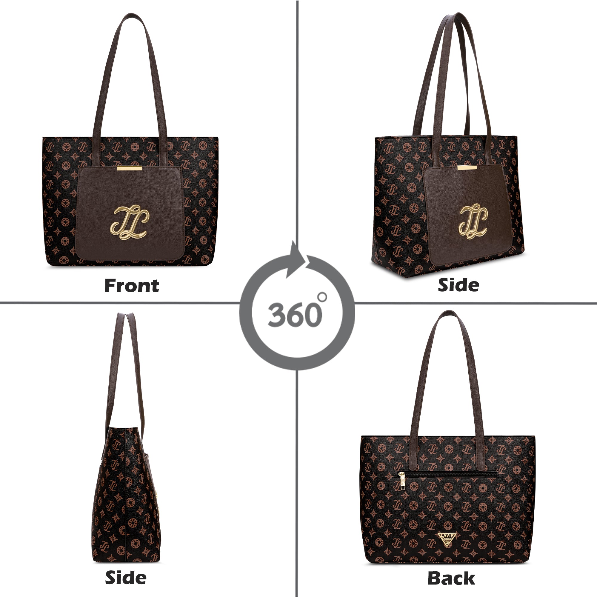 Mono Avon Large Tote Bag Choco