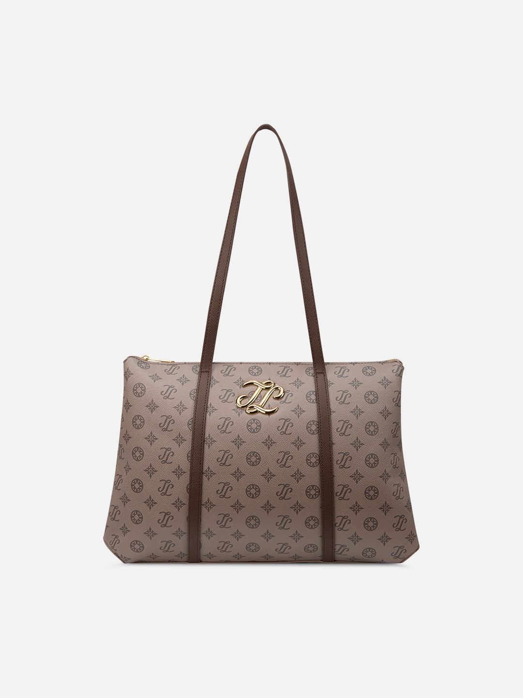 Mono Evans 3 Compartment Large Coffee Tote Bag
