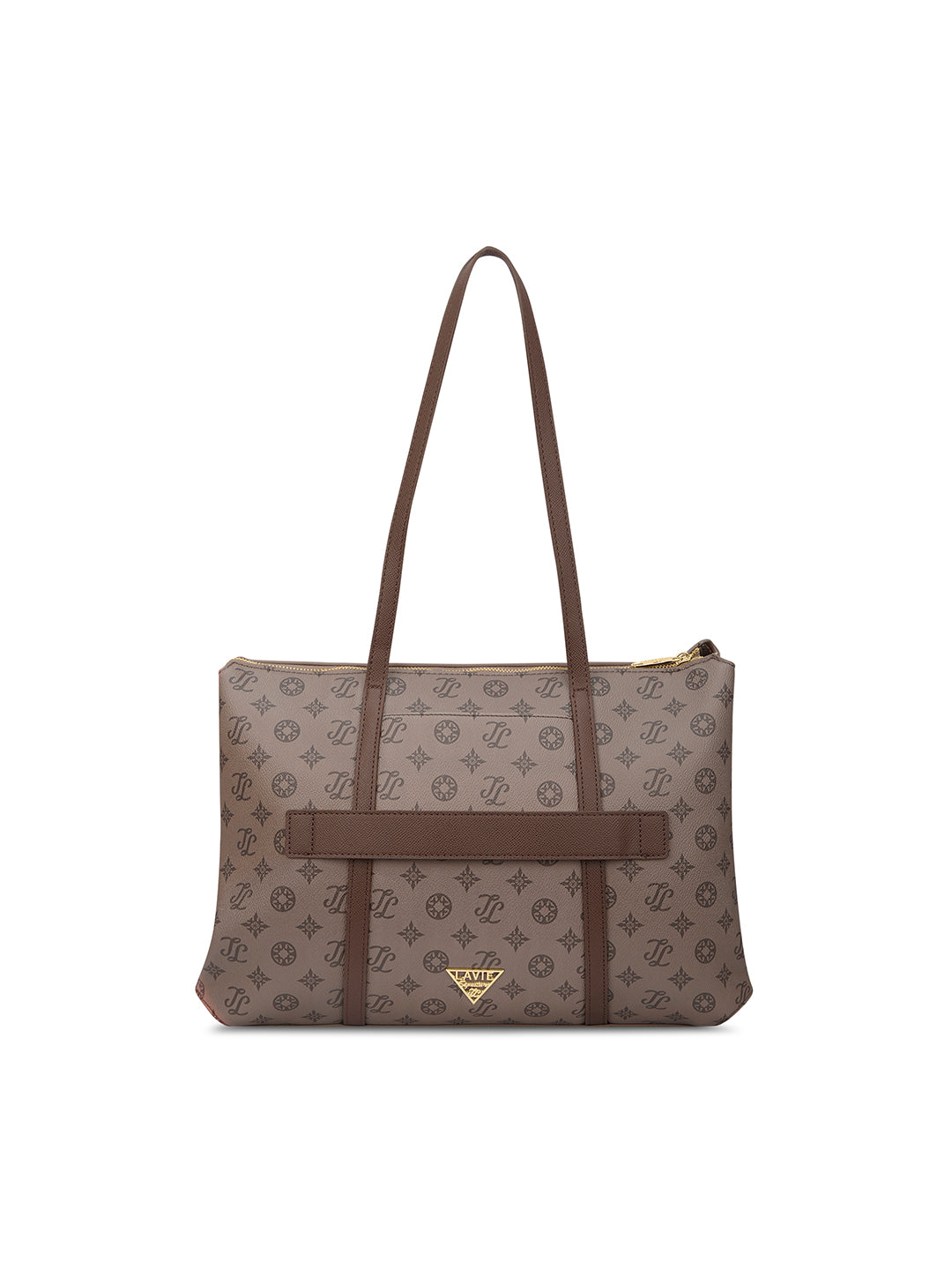 Mono Evans 3 Compartment Large Tote Bag Coffee