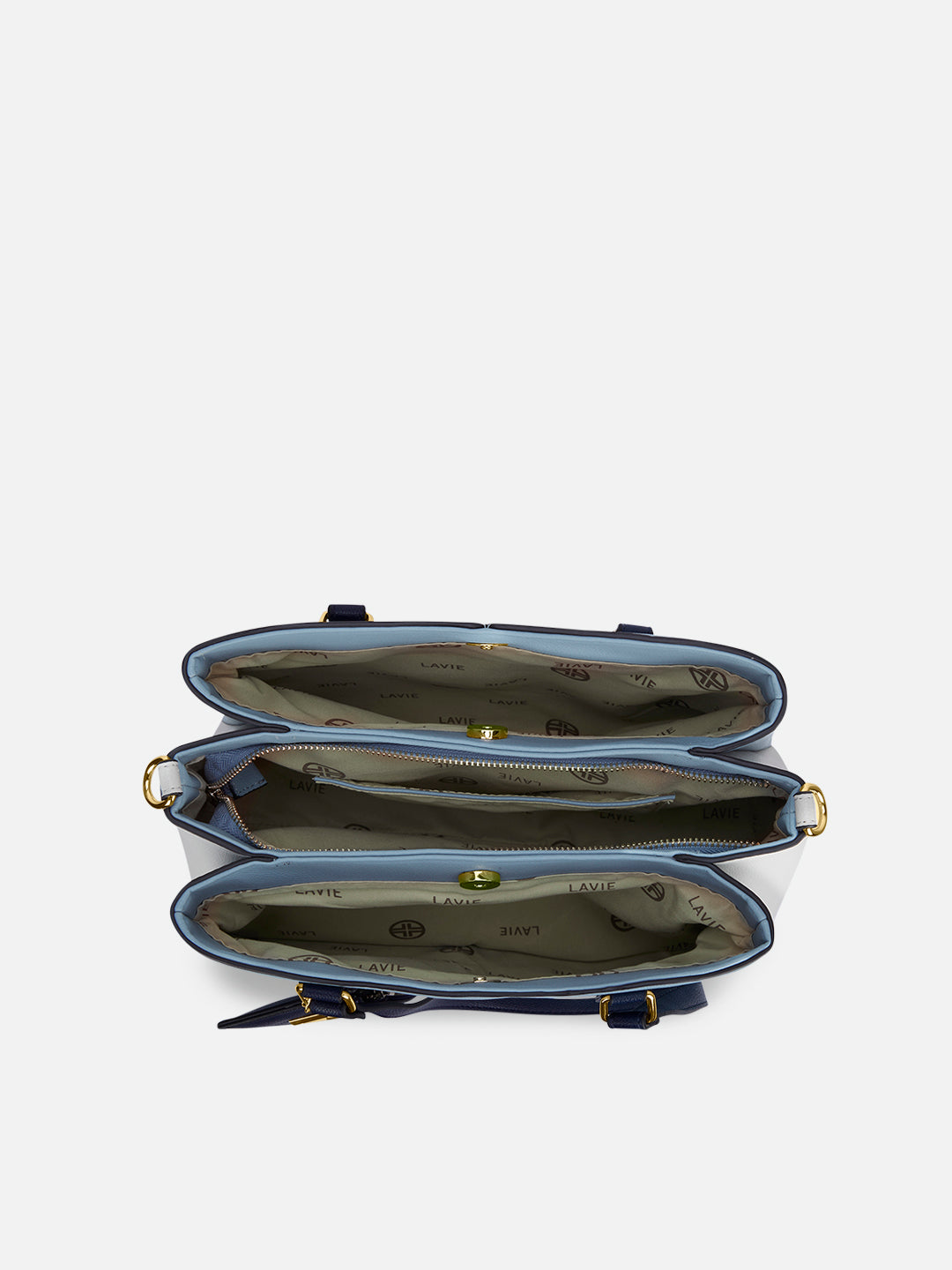 Rumi 3 Compartment Large Satchel Bag