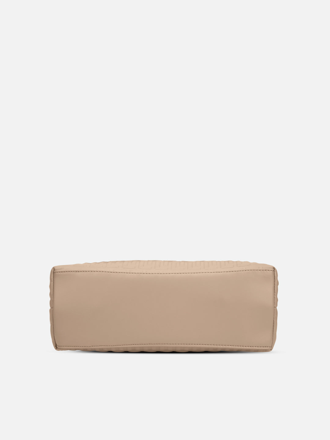 Chaney Medium Flap Satchel Bag Beige