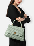 Chaney Medium Flap Satchel Bag