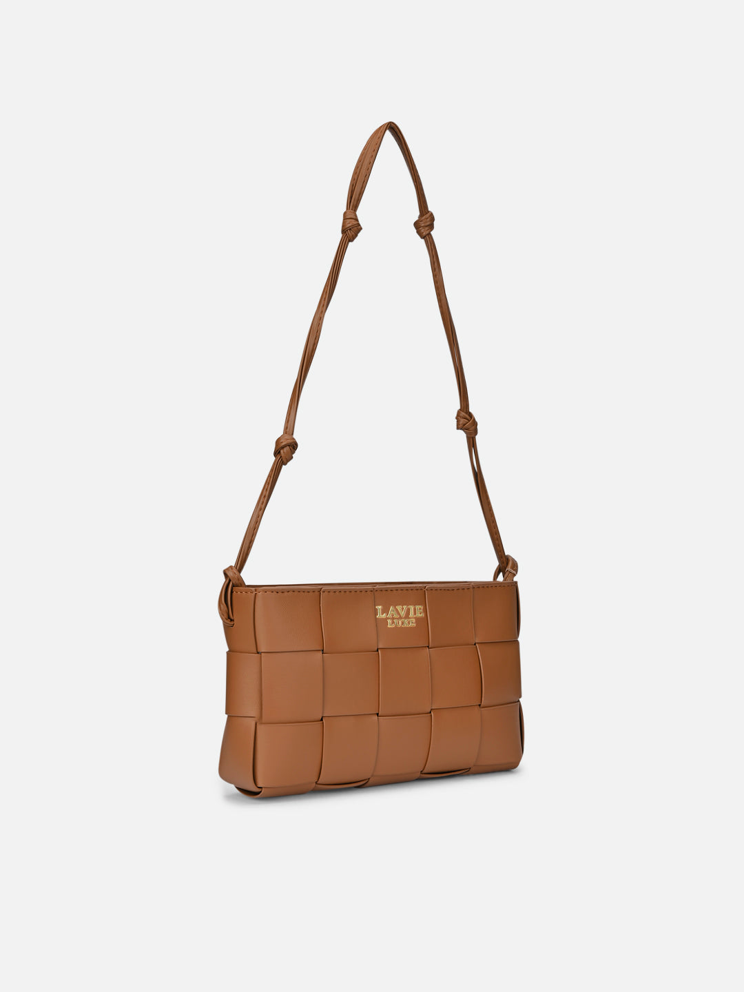 Bot Elle Small Hobo Bag Tan