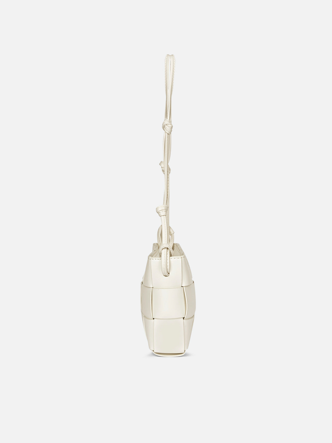 Bot Elle Small Hobo Bag Offwhite