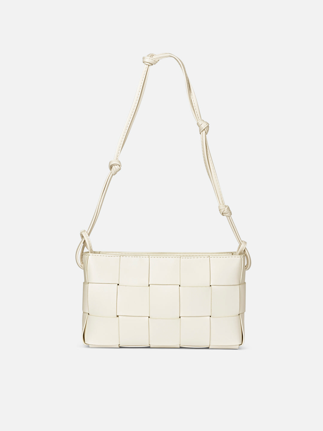 Bot Elle Small Hobo Bag Offwhite
