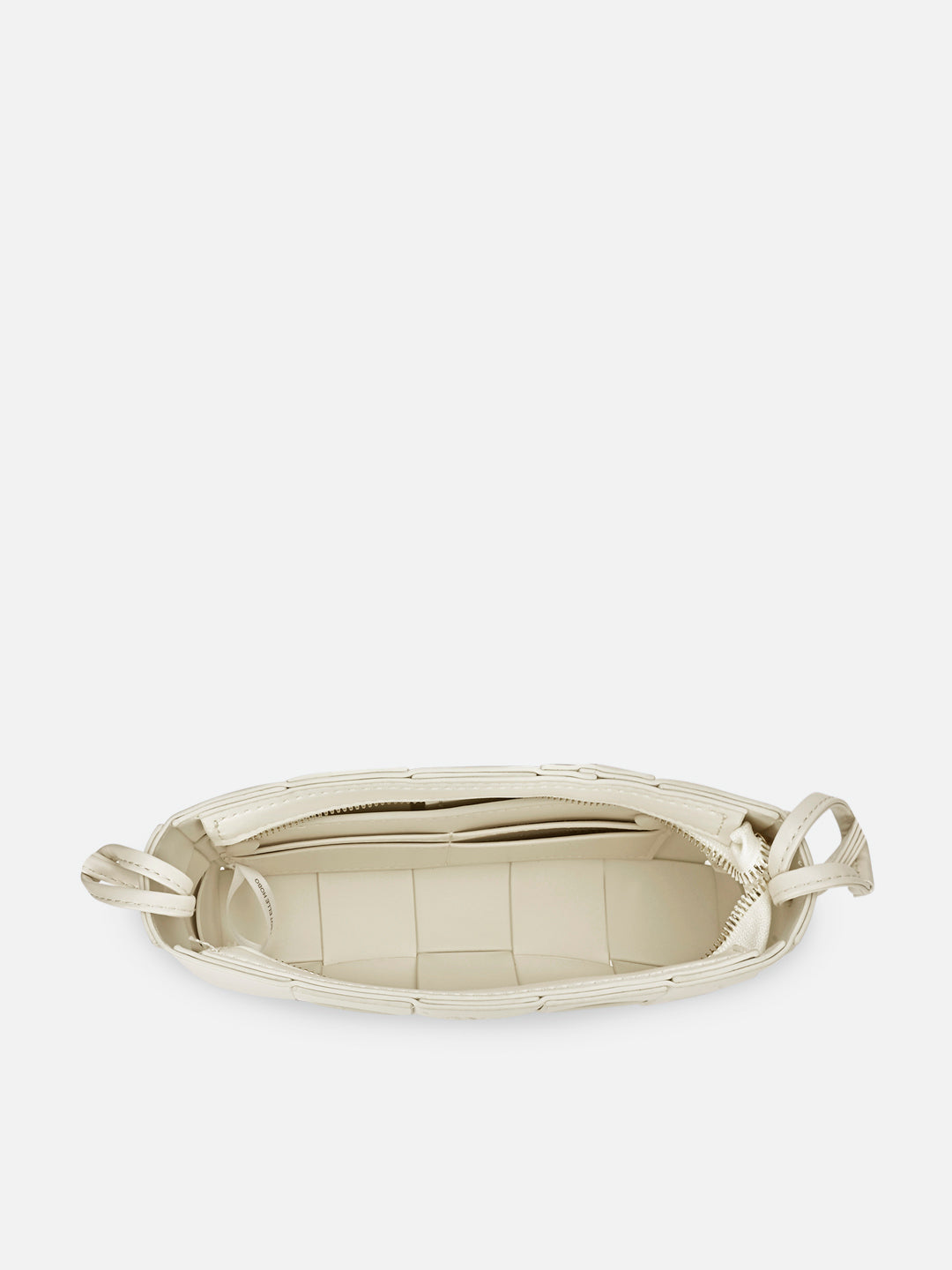 Bot Elle Small Hobo Bag Offwhite