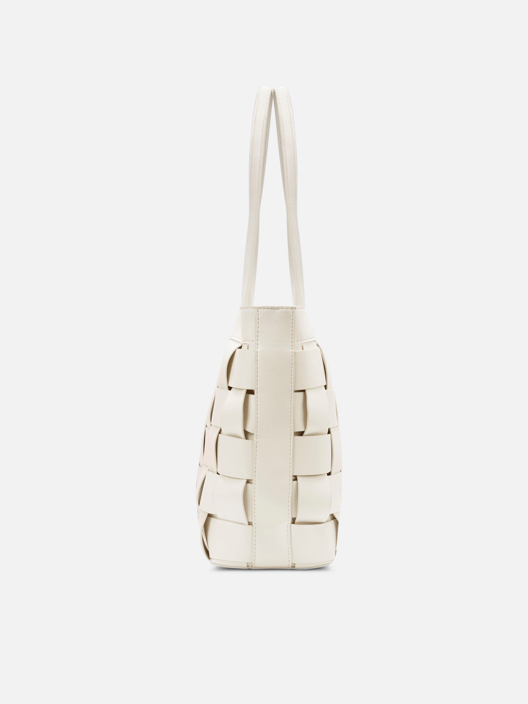 Bot Elle Large Tote Bag Offwhite