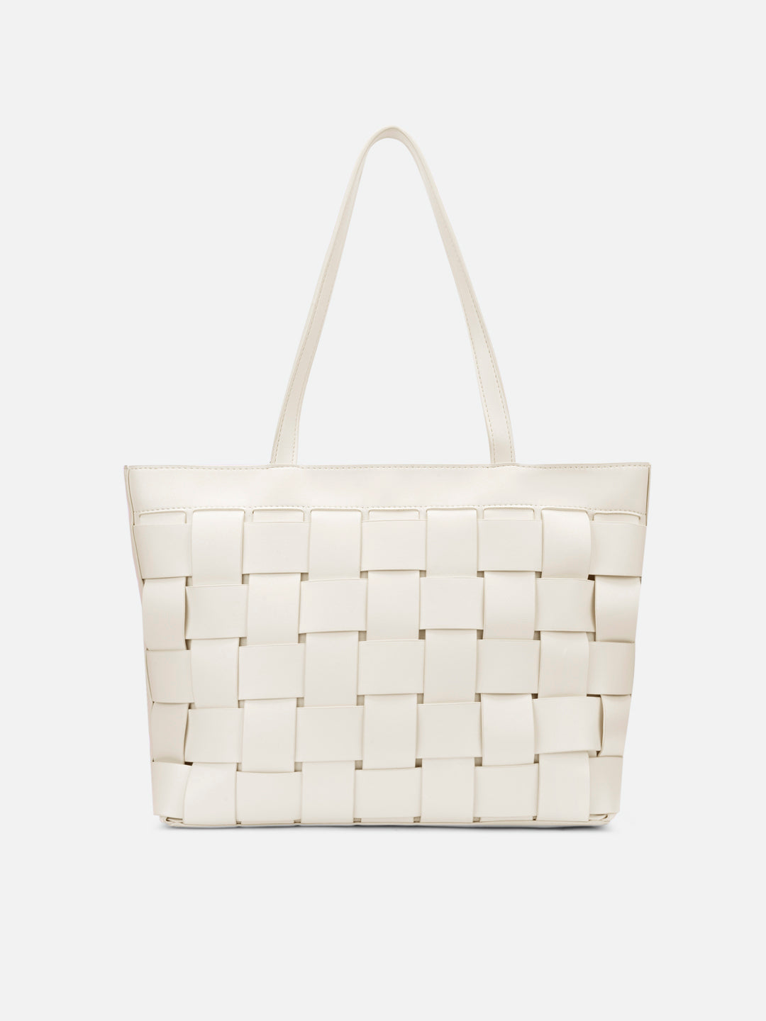 Bot Elle Large Tote Bag Offwhite