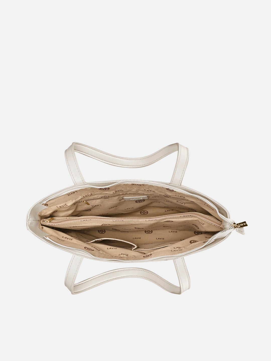 Bot Elle Large Tote Bag Offwhite