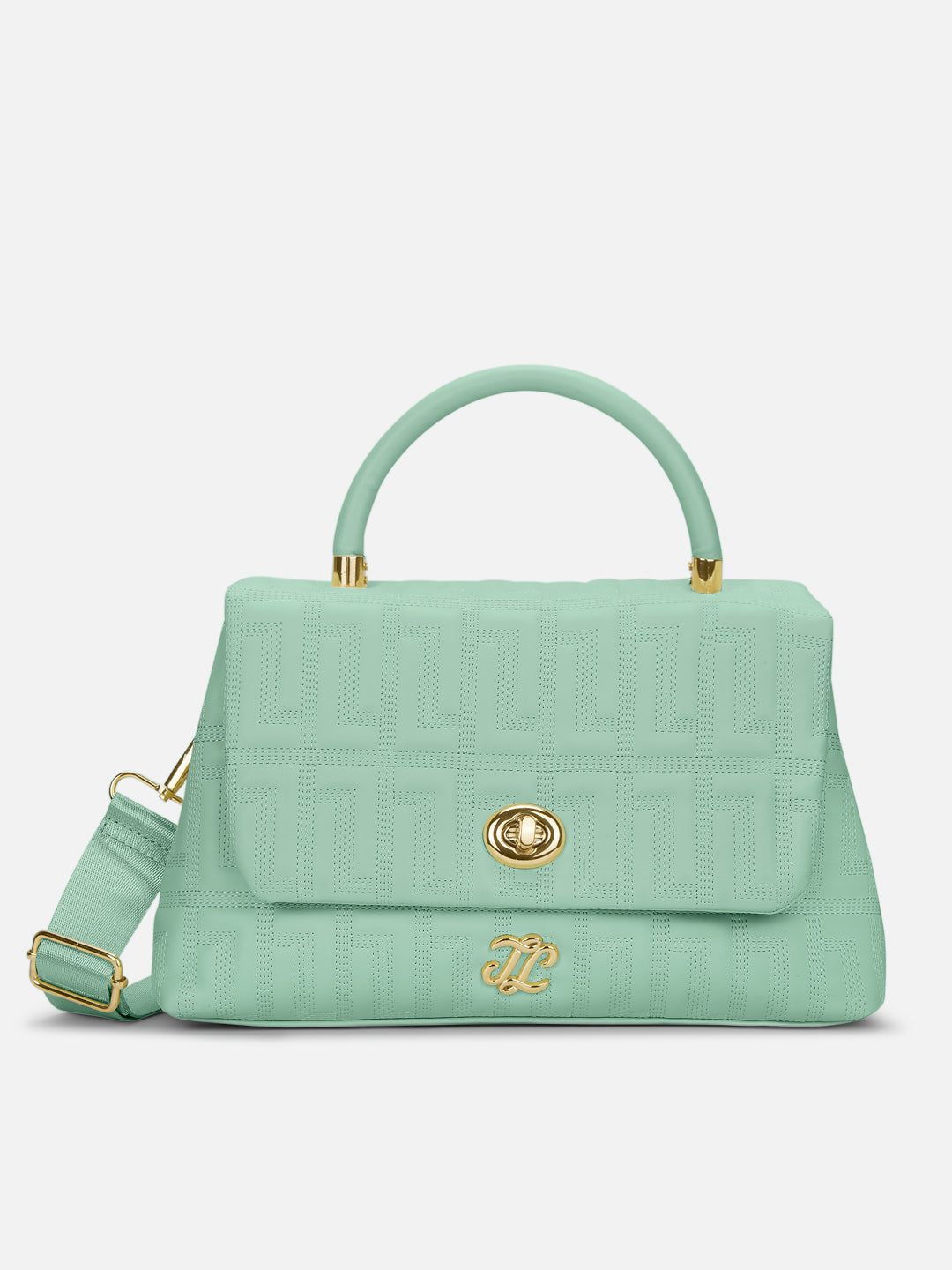 Quilt Marco Flap Medium 'S Ladies Handbag Jelly Mint