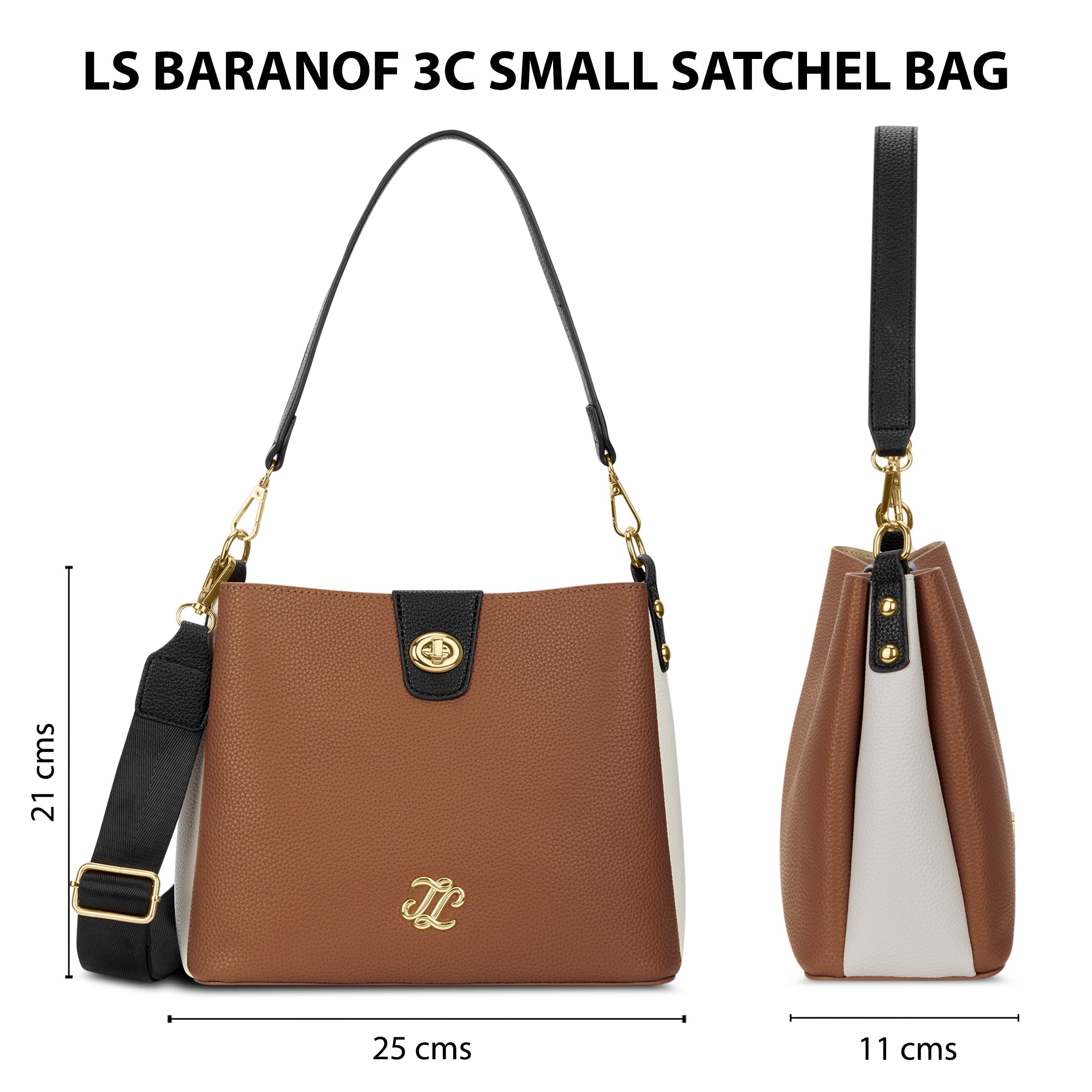 Nevada Flap Satchel Bag Maroon