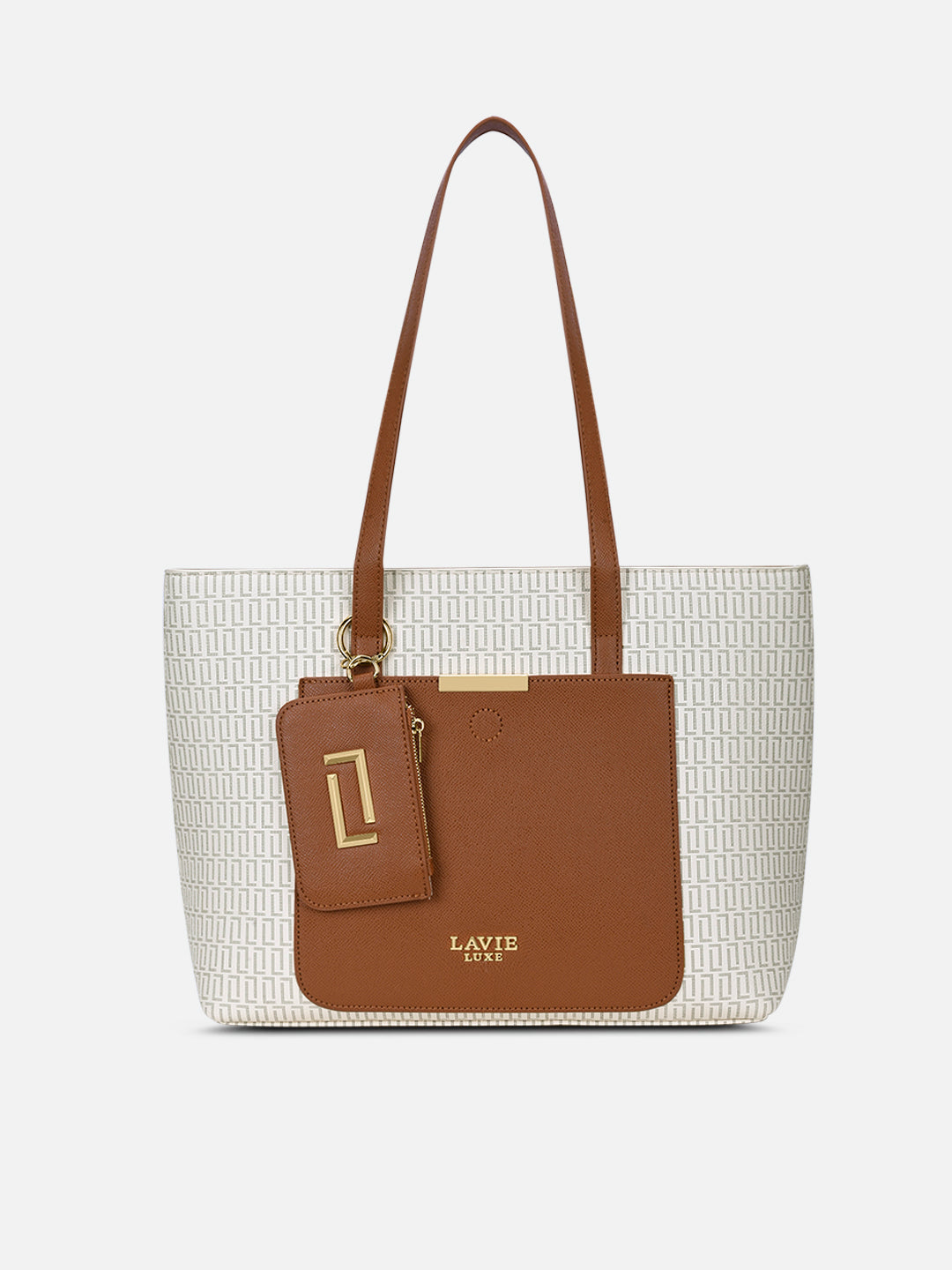 Monogram Bliss Tote Bag Off White