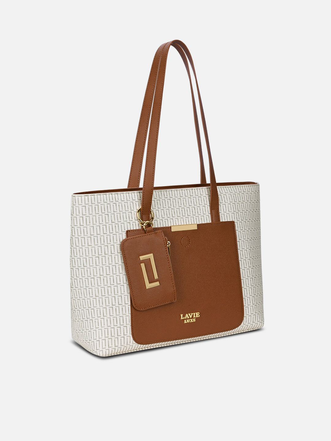 Monogram Bliss Tote Bag Off White