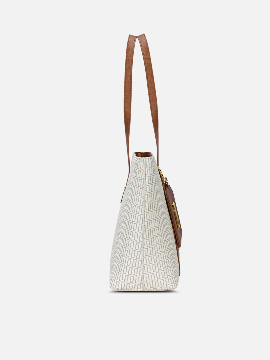 Monogram Bliss Tote Bag Off White