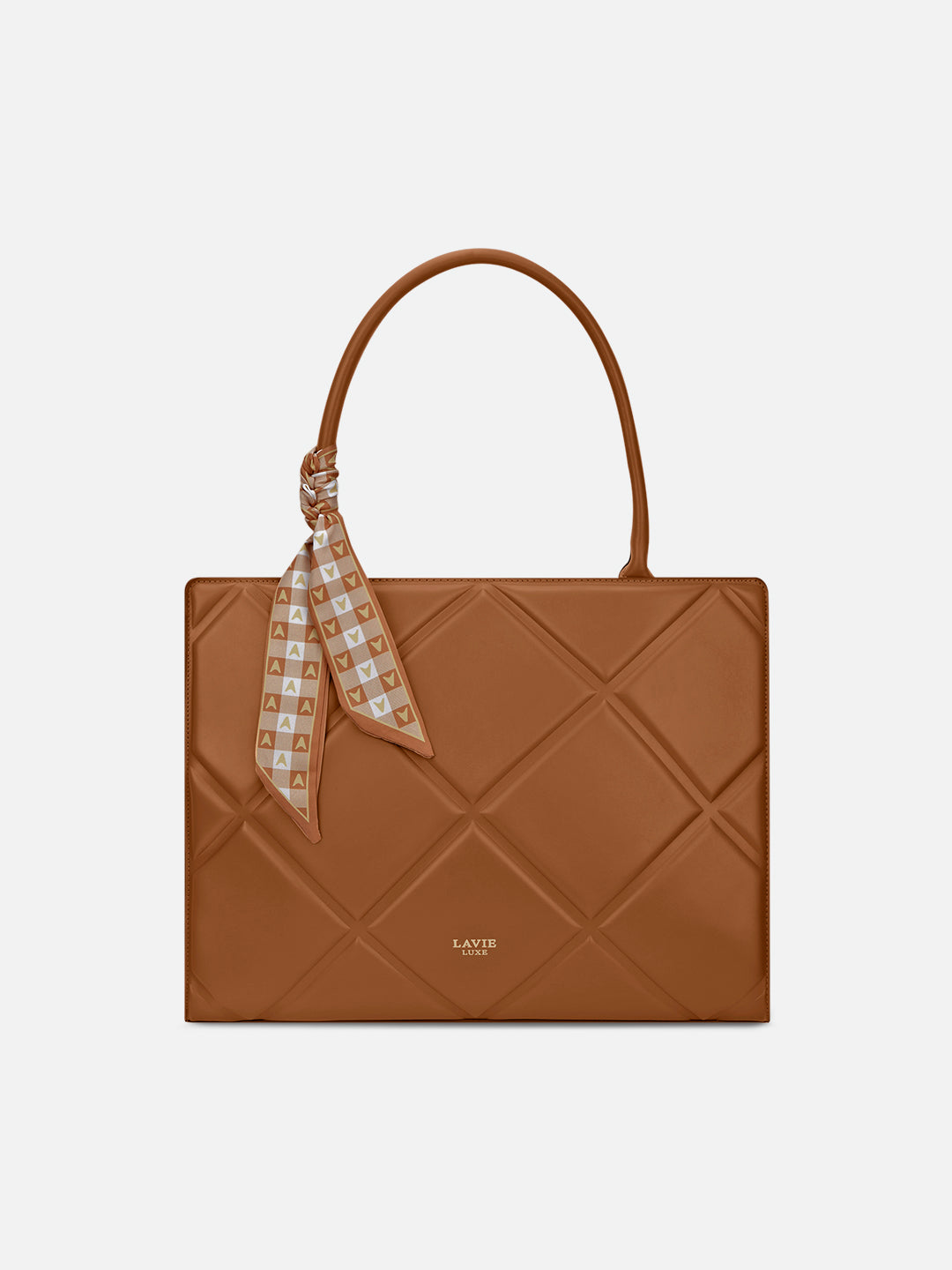 Quare Extra Large Satchel Bag Tan
