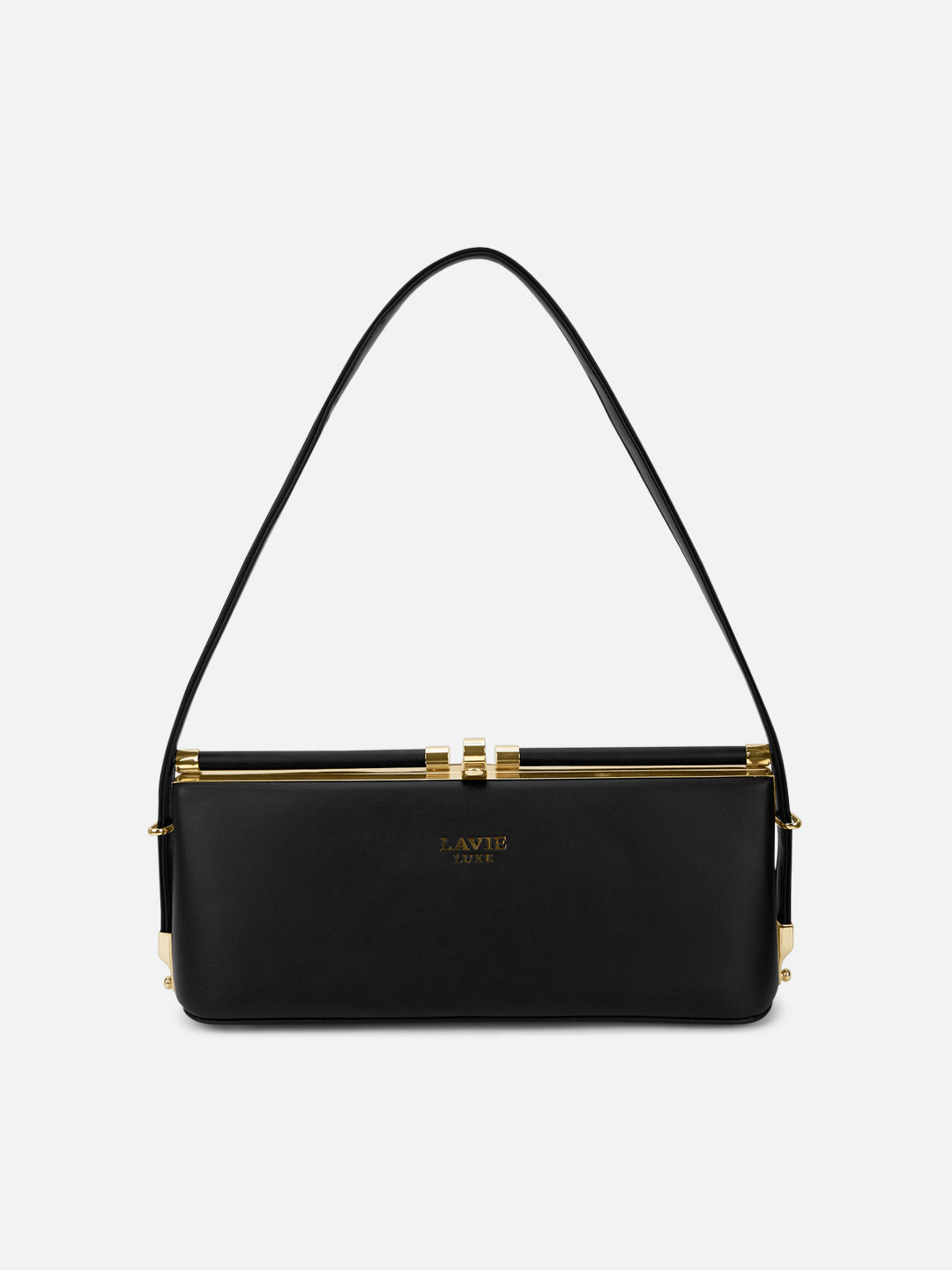 Parallel Small Frame Bag Black