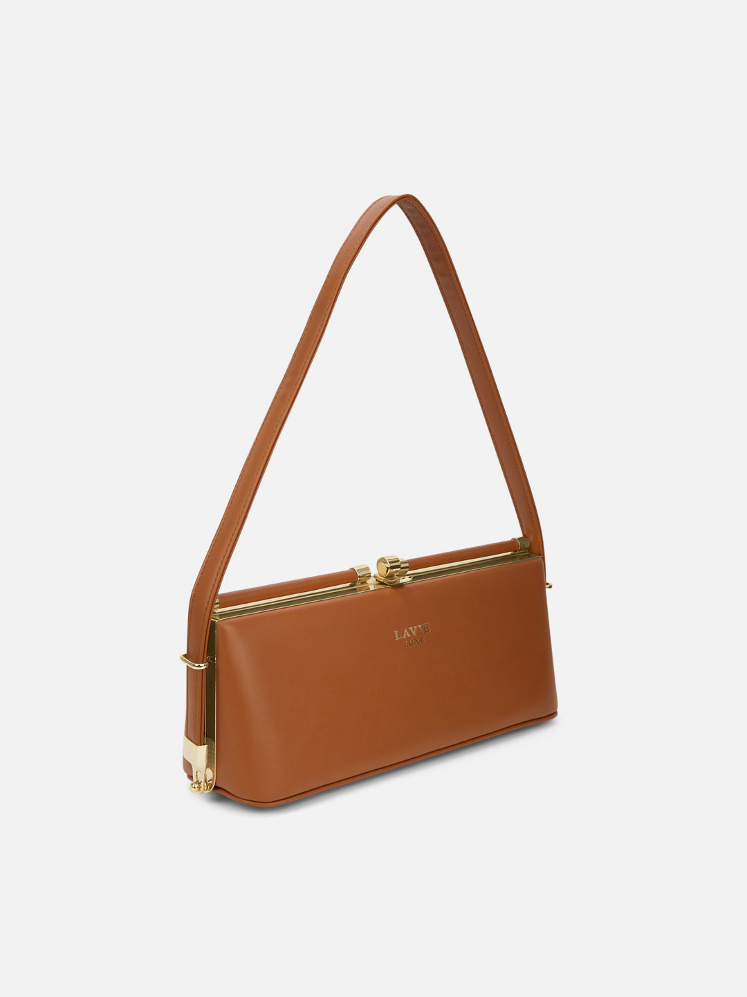 Parallel Small Frame Bag Tan