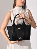 Canva Lock Large Satchel Bag