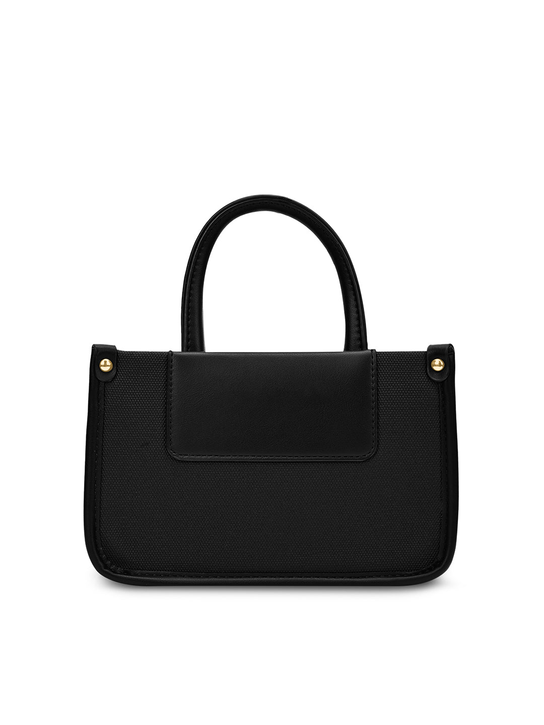 Canva Combo Set Large Tote Bag Black