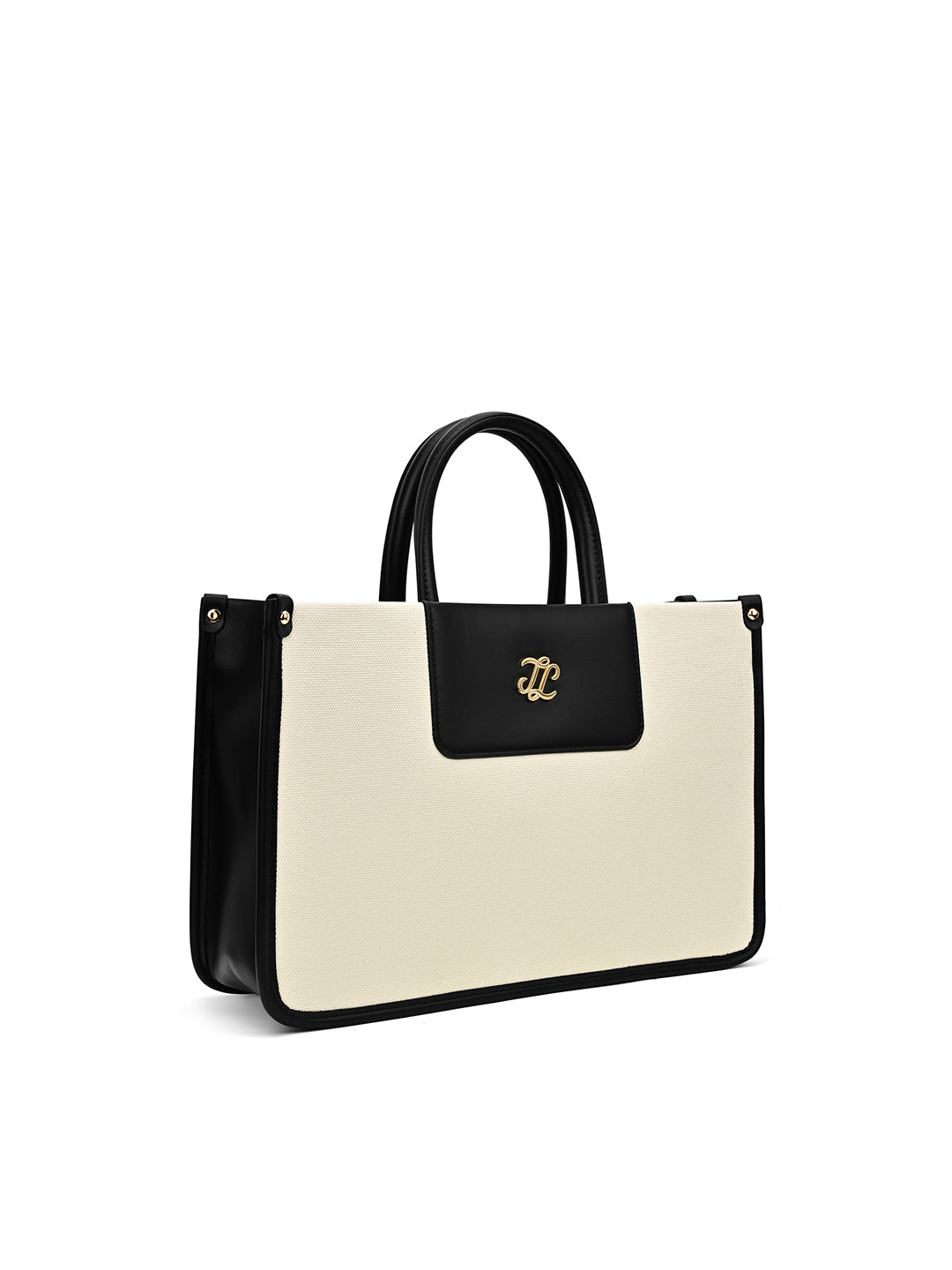 Canva Combo Set Large Tote Bag Off White