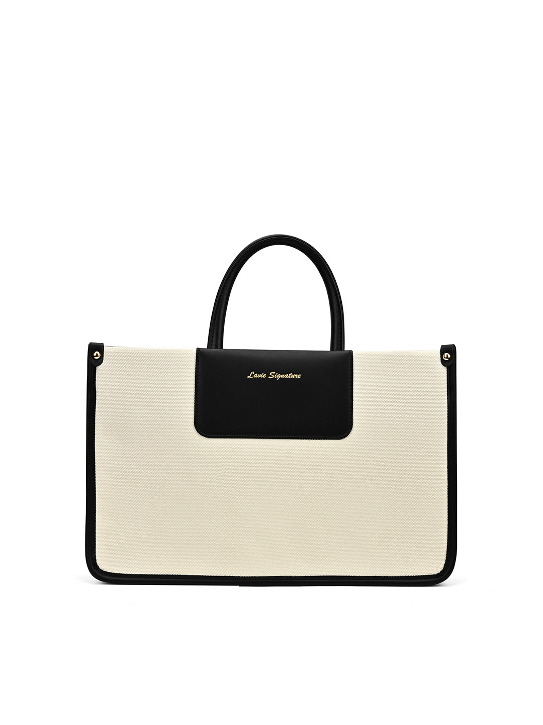 Canva Combo Set Large Tote Bag Off White