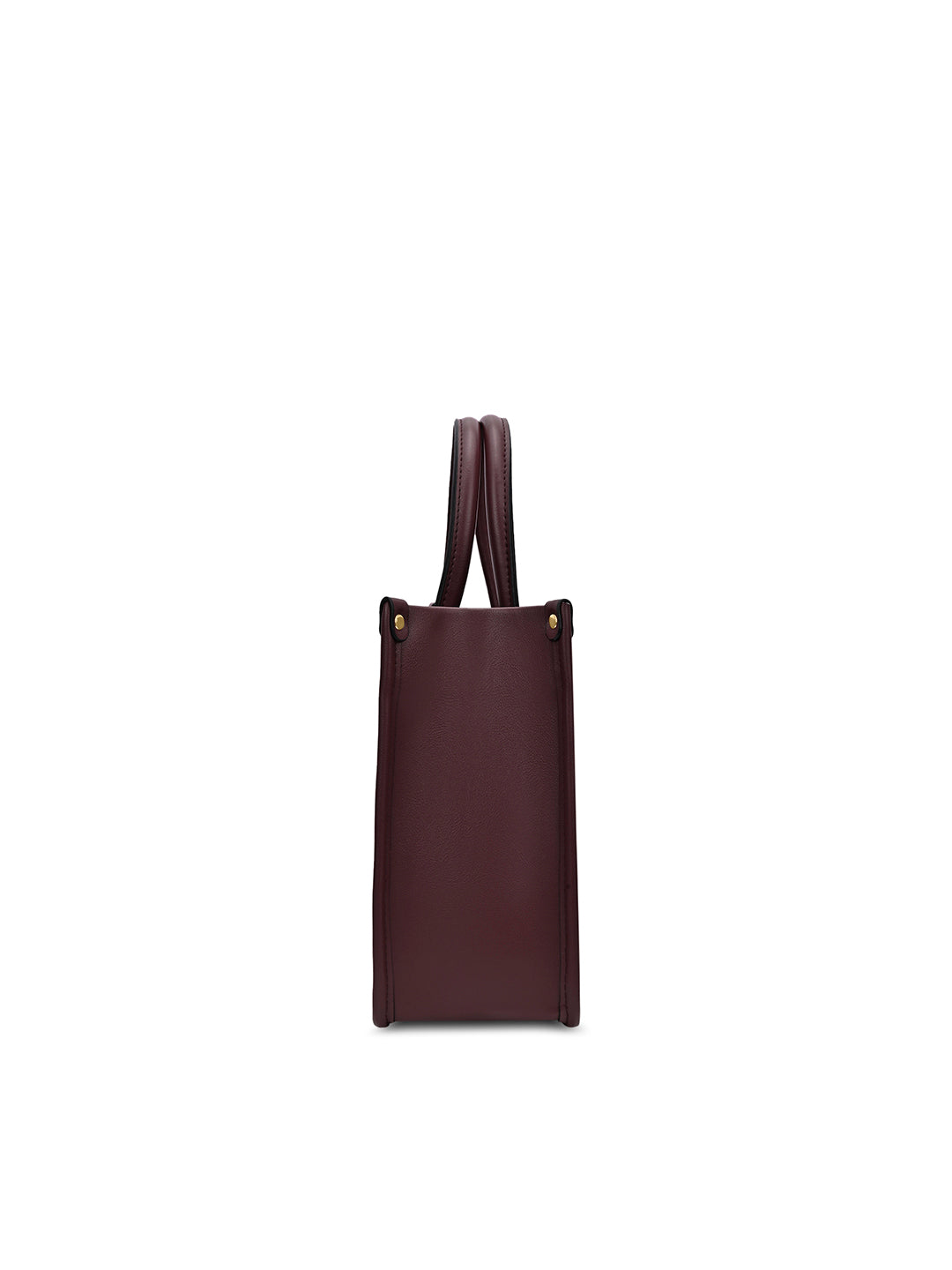 Canva Combo Set Large Tote Bag Wine