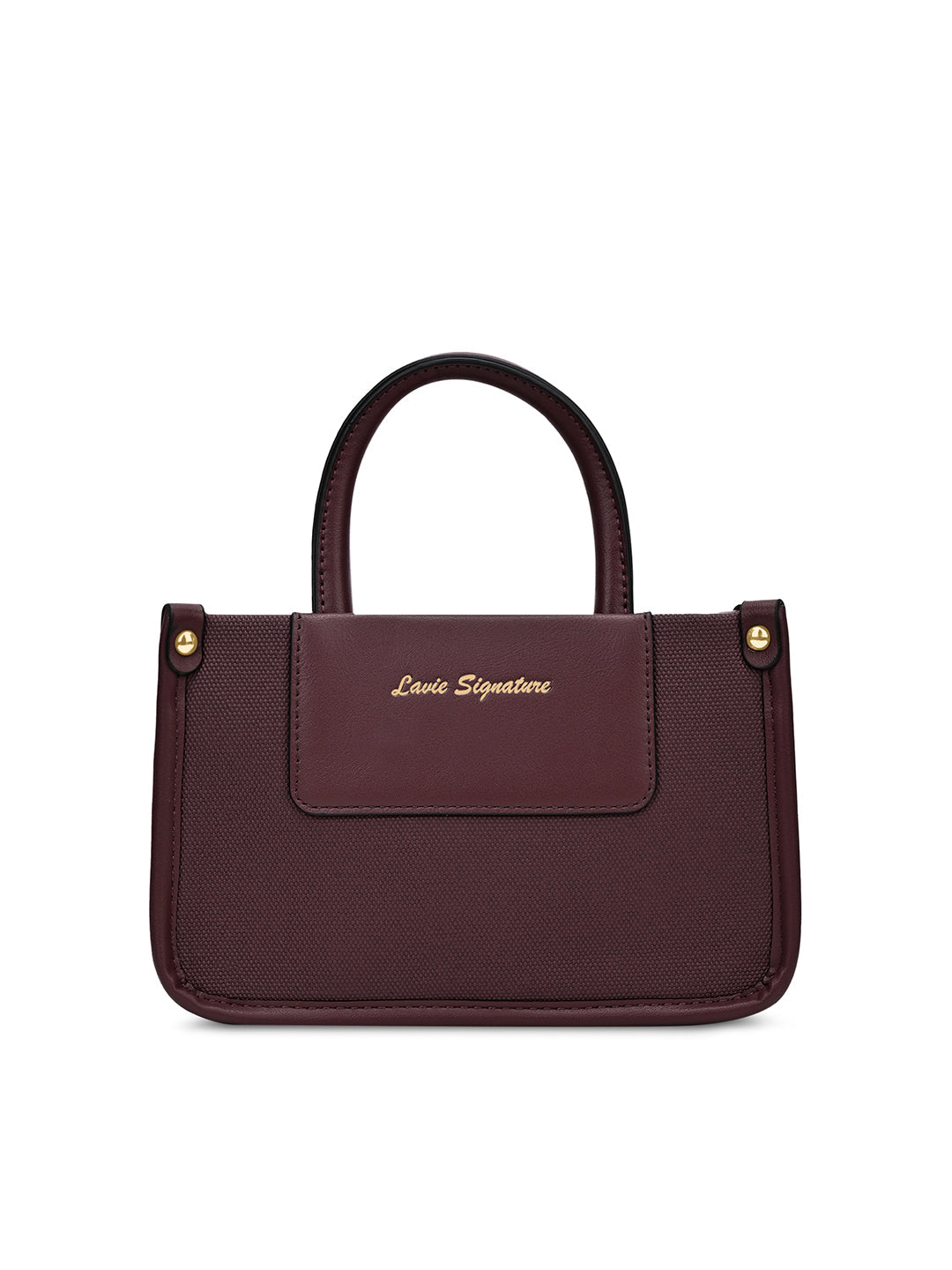 Canva Combo Set Large Tote Bag Wine