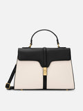 Canva Flap Medium Satchel Bag