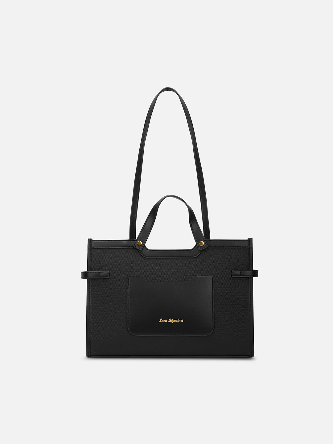 Canva Dual Carry Large Bag Black